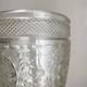 Large Médicis vase in crystal 23.5 cm
