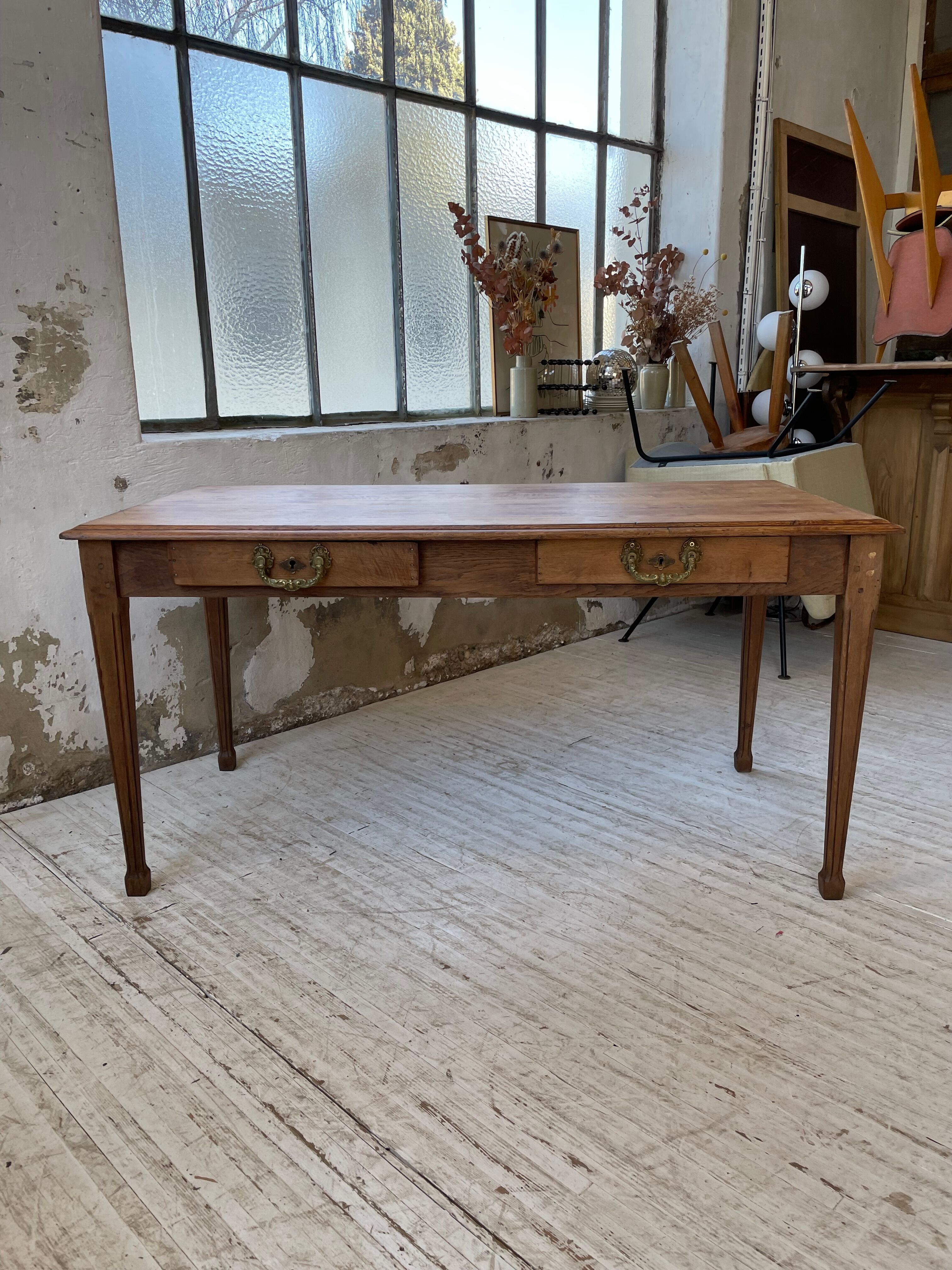 Oak desk 1900