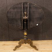Table d'appoint laquée et peinte anglaise du 20e siècle