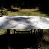 Table type bistrot foot singer