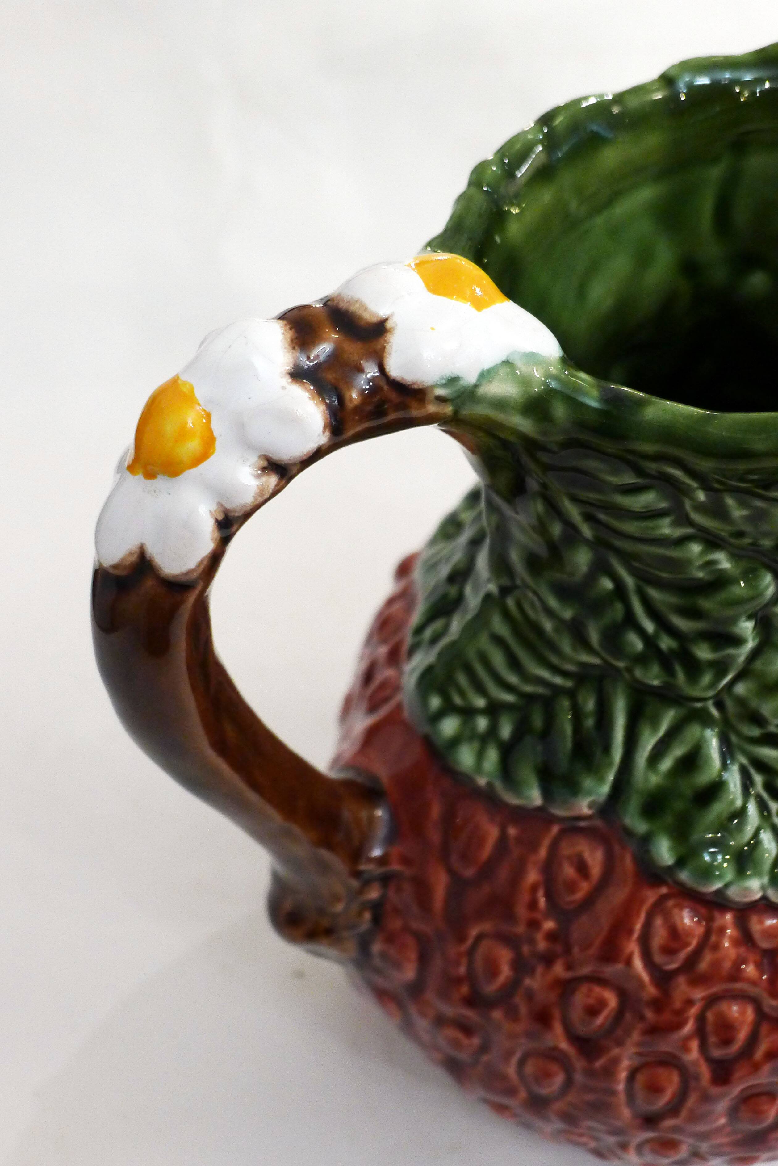 Large pitcher of strawberry slushie