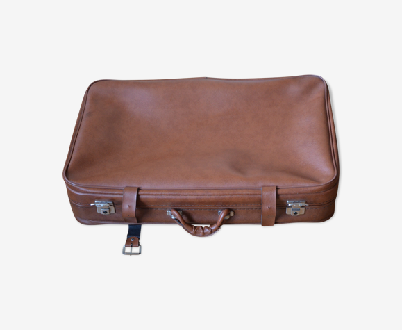 Valise de taille moyenne en skaï