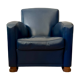 Tabarin Armchair in Leather by Poltrona Frau