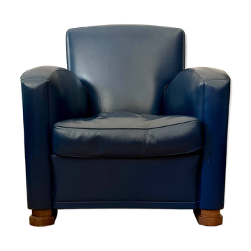 Fauteuil Tabarin en cuir de Poltrona Frau