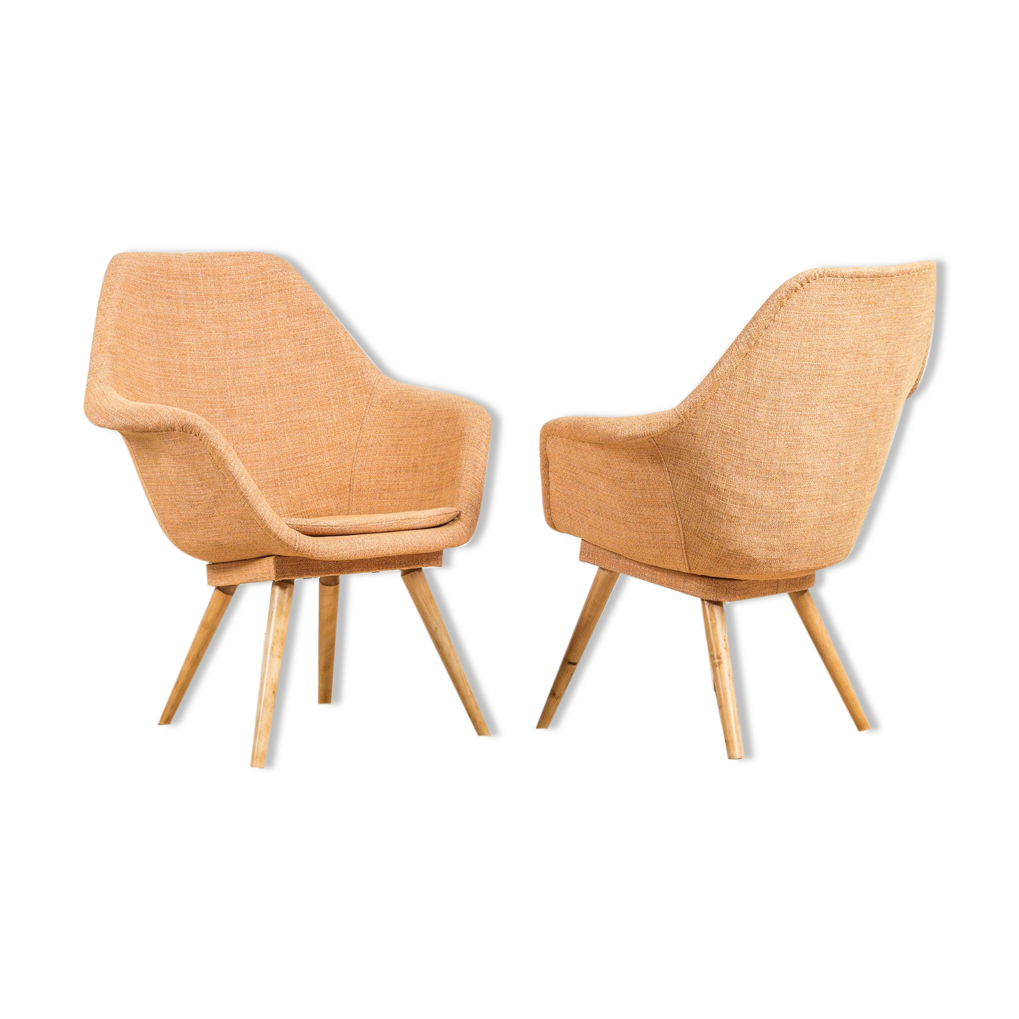 Set of 2 armchairs by M. Navratil, 60's