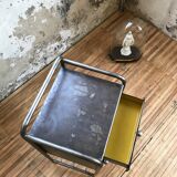 Industrial bedside table