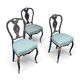 Série de 3 chaises Napoléon III