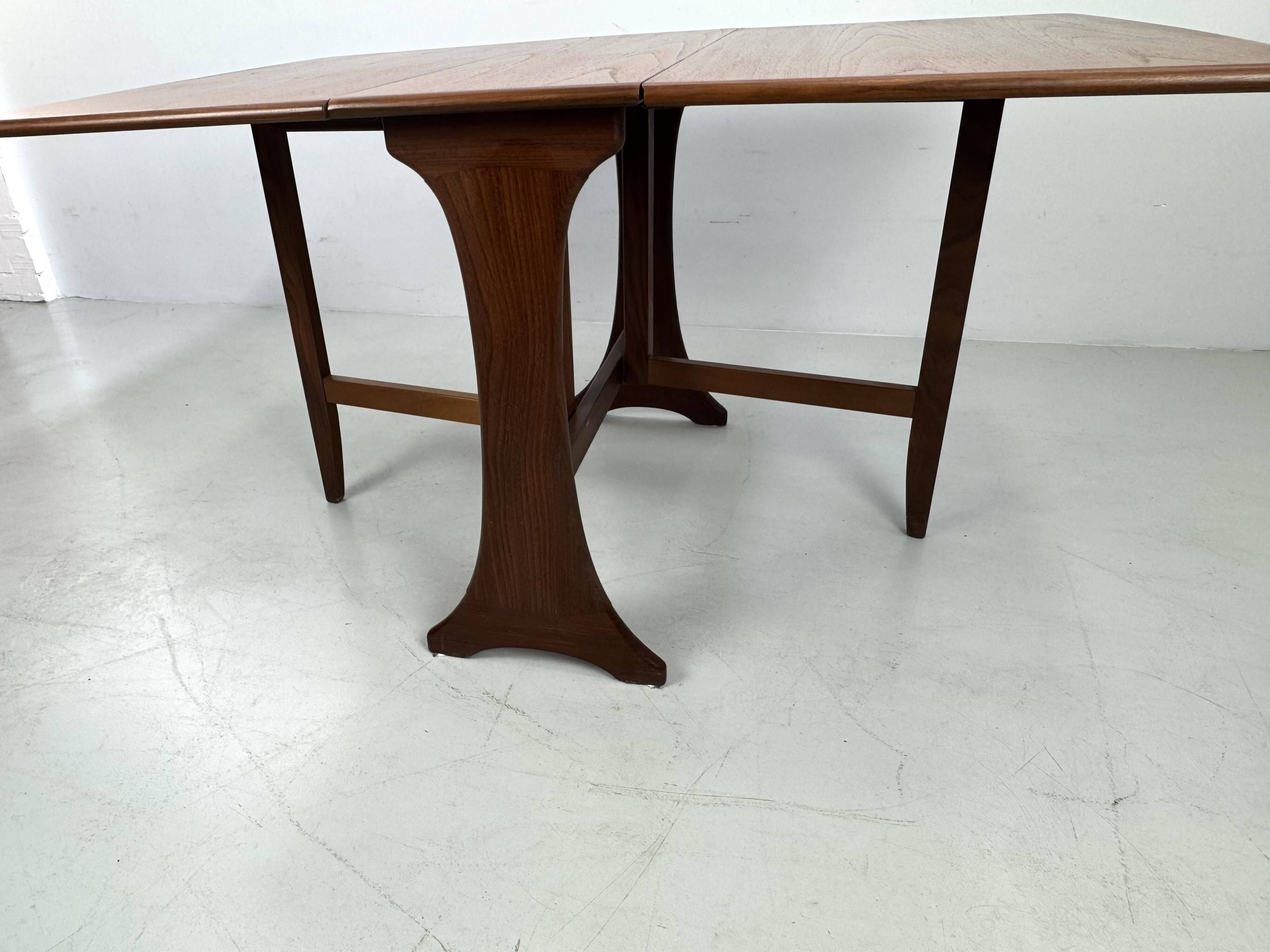 Teak folding table from the 1960s.