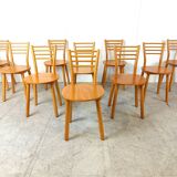 Chaises de salle à manger vintage scandinaves, 1970