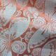 Nappe papillons corail et 12 serviettes
