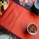 Imperial Garden Japanese silk table runner