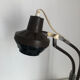 Vintage lamp 1960 office architect Ledu chocolate - 52 cm