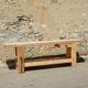 Large oak and fir carpenter's workbench - Old trade furniture