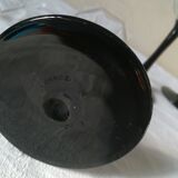 6 black-footed octagonal glasses