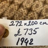 Vintage Turkish rug, tribal wool carpet, 272x200cm