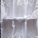 6 crystal champagne flutes from Lorraine Walsheid in their case.