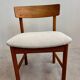Series of 4 Danish chairs by Borge Mogensen for Søborg Møbelfabr