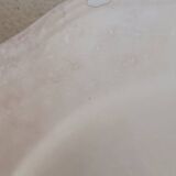 Set of 4 Sarreguemines ivory plates