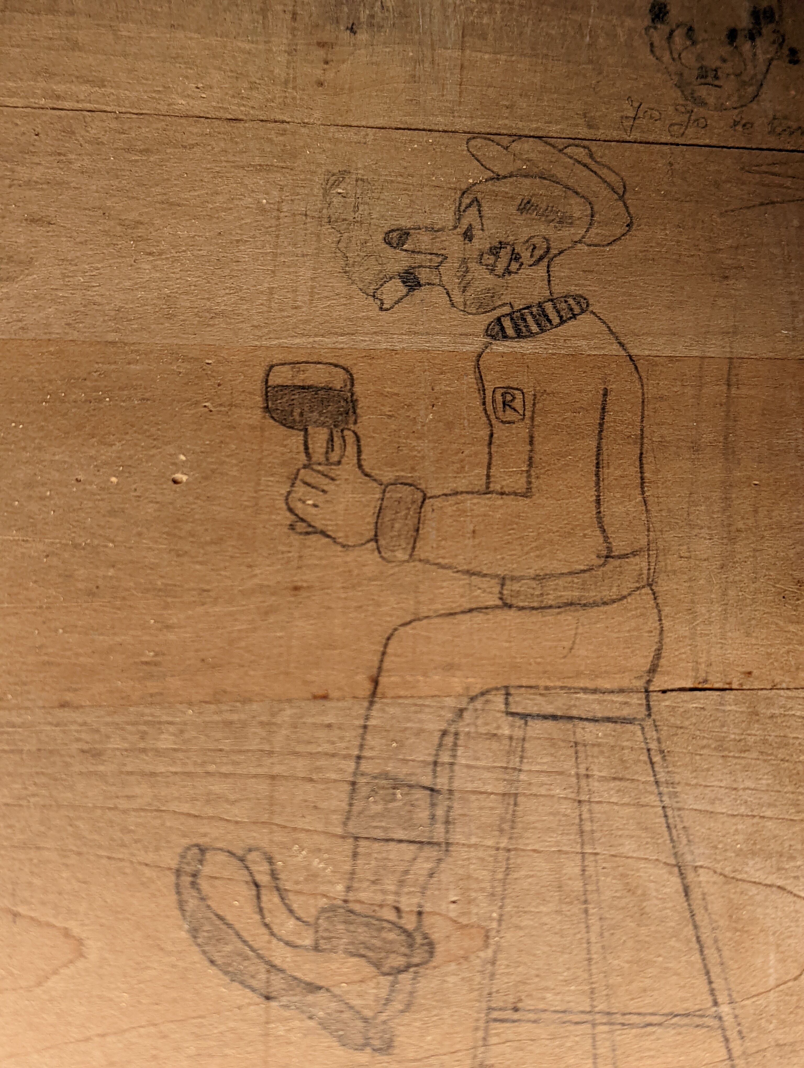 Parisian wardrobe 1 vintage door