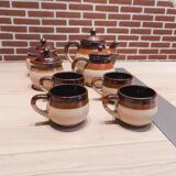 Service à café en grés