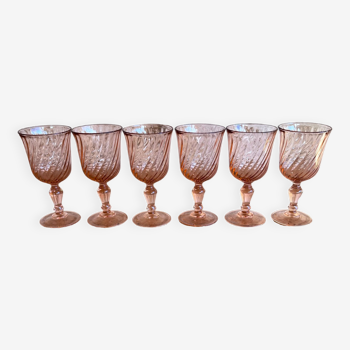 6 verres à vin Rosaline