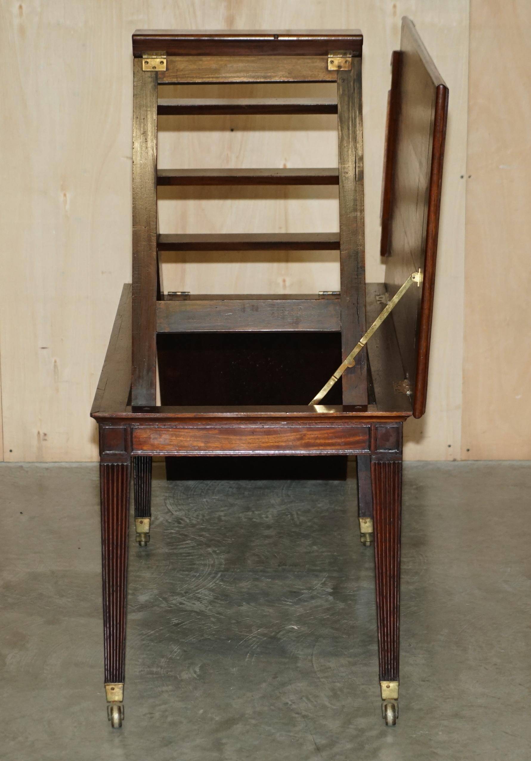 George III metamorphic library bureau circa 1820