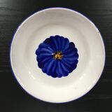 Soucoupe fleur bleue