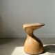 Solid wood sofa end