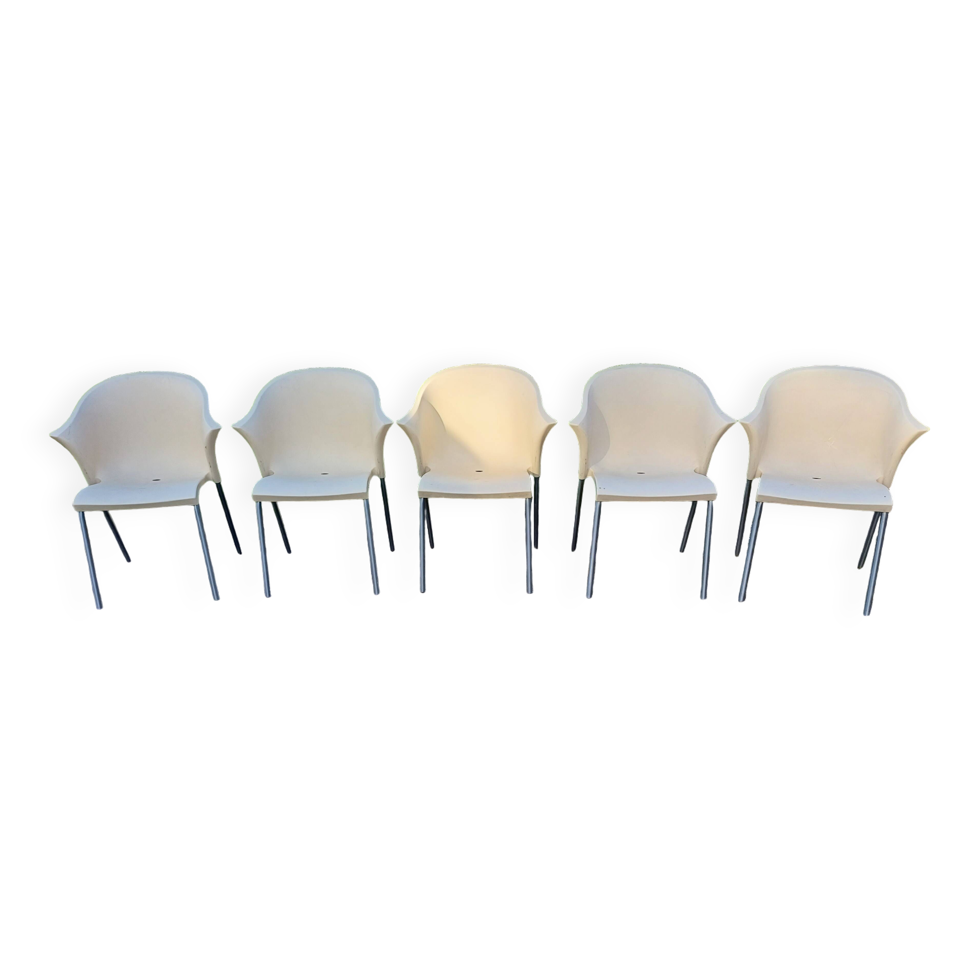 Set of 5 Marco Maran "Blablabla" armchairs