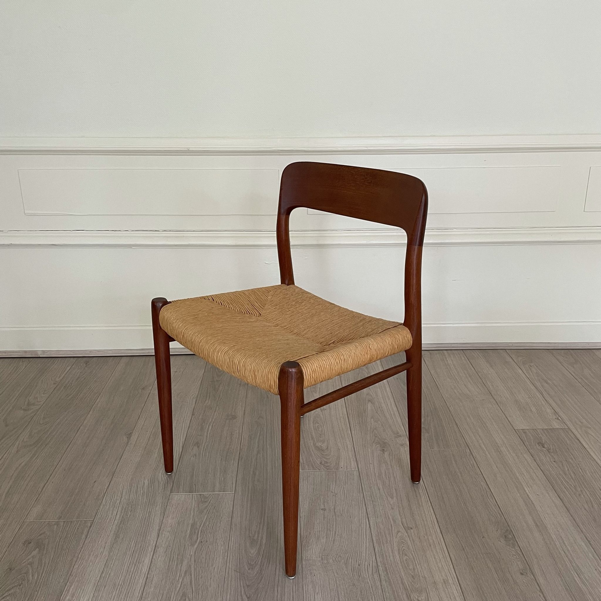 Set 4 chairs by Niels Otto Møller 1960