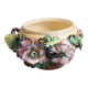 Large cache pot in earthenware, Art Nouveau.