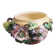 Large cache pot in earthenware, Art Nouveau.