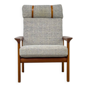 Lounge Chair in Teak by Sven Ellekaer for Komfort, 1960s