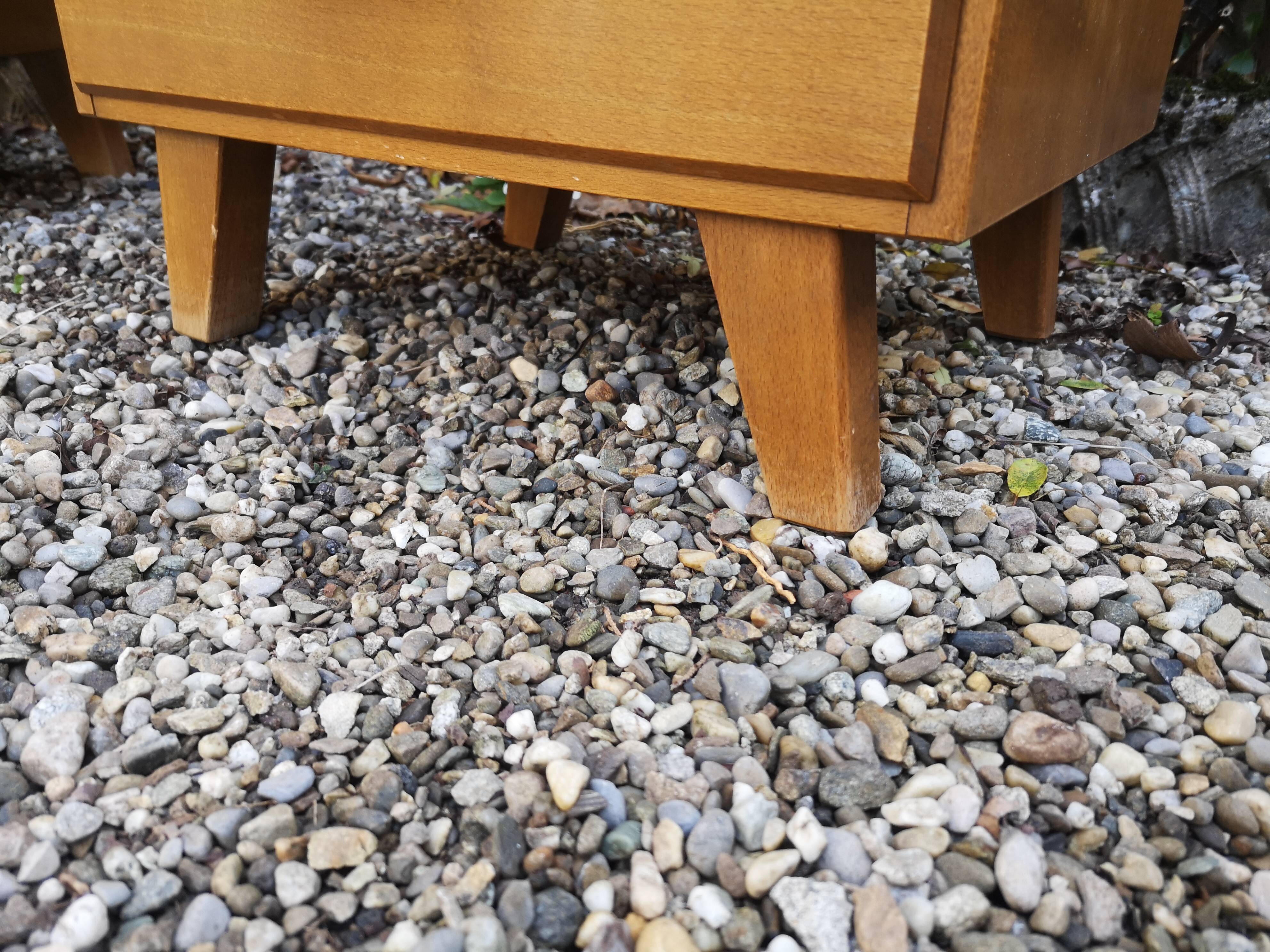Pair of bedsides, small vintage Scandinavian dressers
