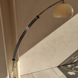 Marble foot floor lamp