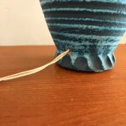 Accolay lamp in ceramic, Gaulish model