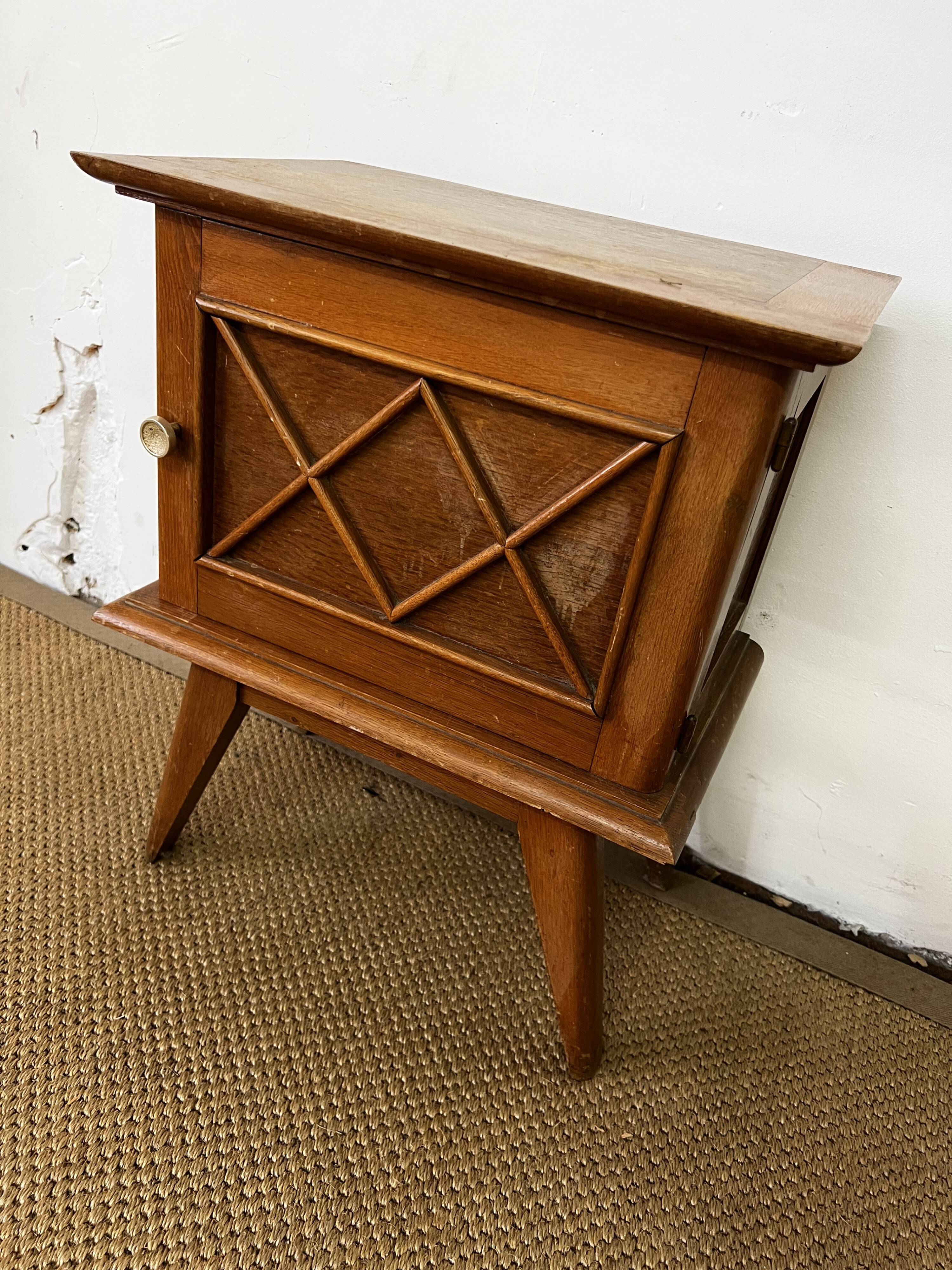 Table de chevet vintage années 60