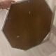 Vintage octagonal faceted mirror, circa 1970-1980.