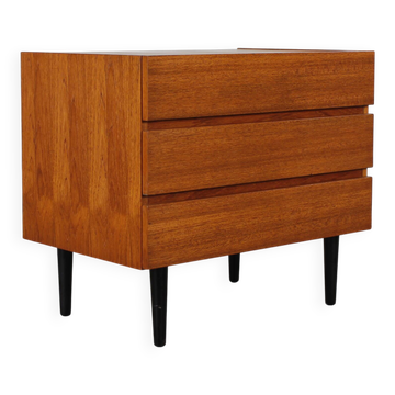 Vintage teak chest of drawers 60s mid century