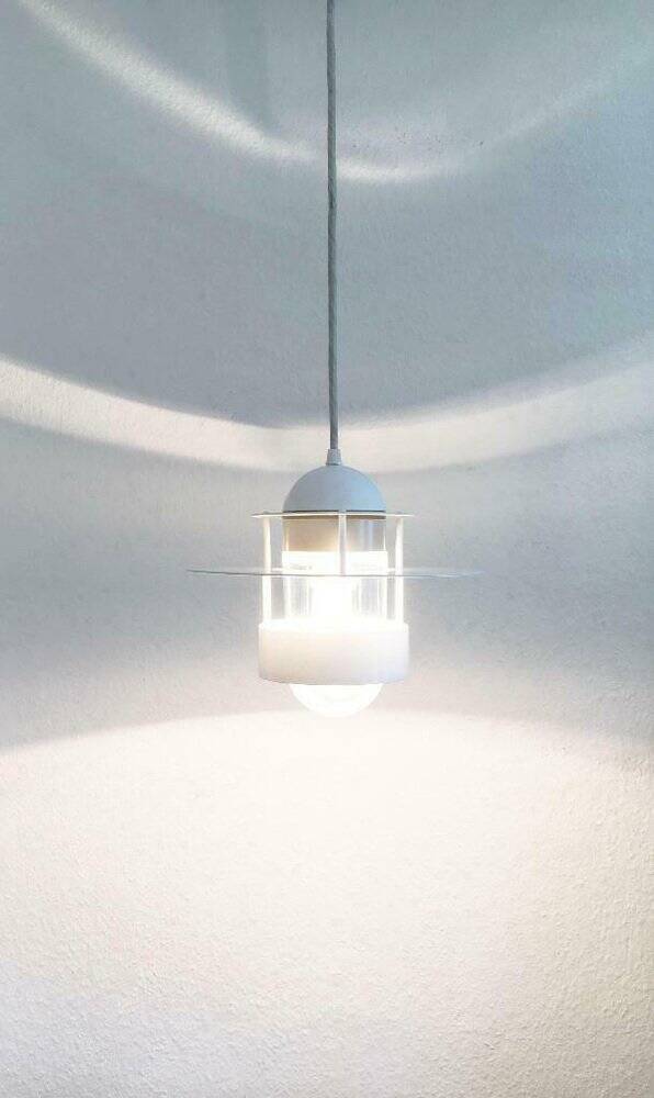 Mid-century Albertslund suspension by Jens Møller Jensen for Louis Poulsen, 1960s.