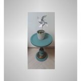 Pedestal table with gilding
