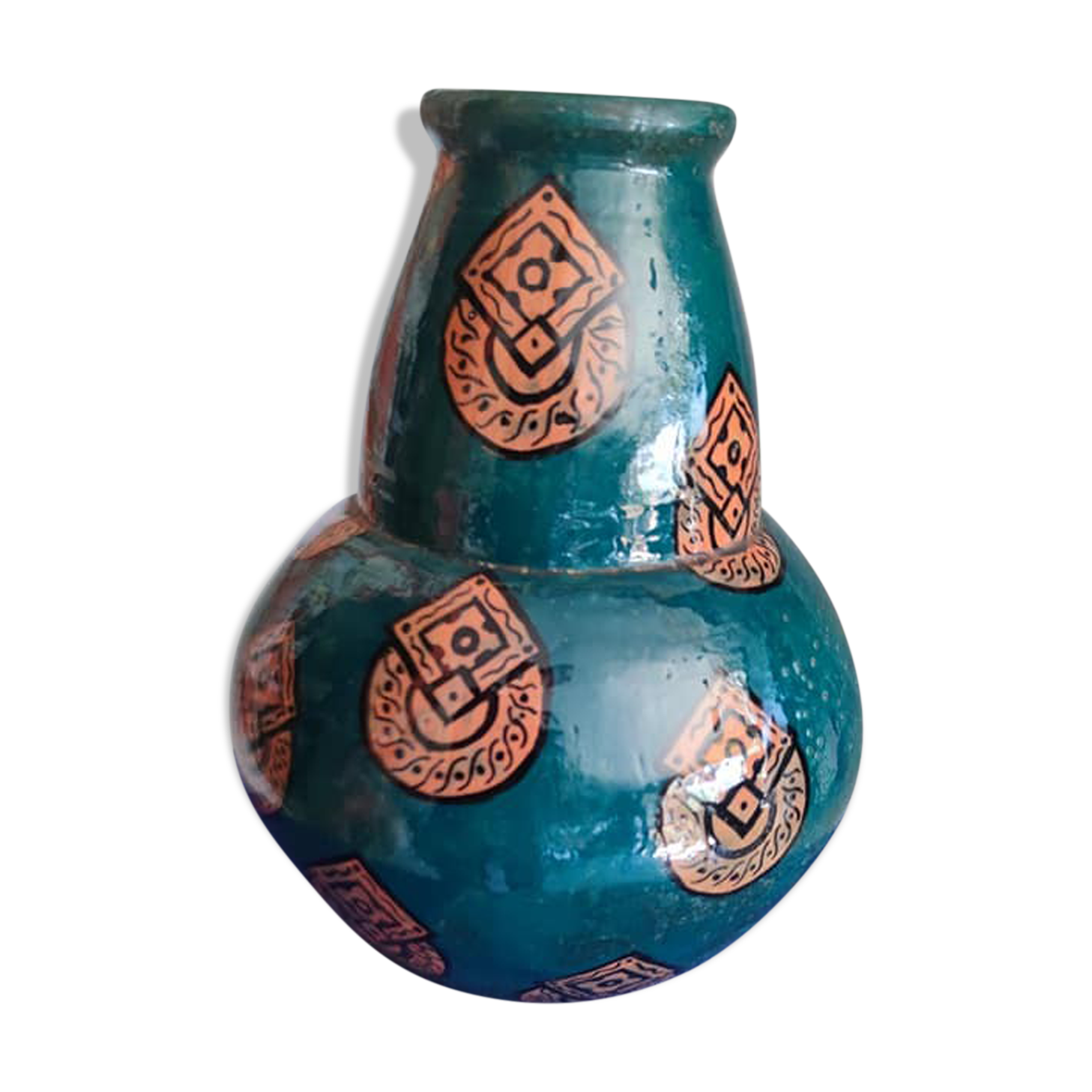 Ceramic vase by L. Andre, circa 1930