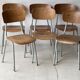 Vintage School Chairs, set of 6
