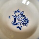 Set of two hollow plates Sarreguemines Canebiere vintage