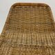 Suite of six vintage bar stools in rattan design Rohe 1960