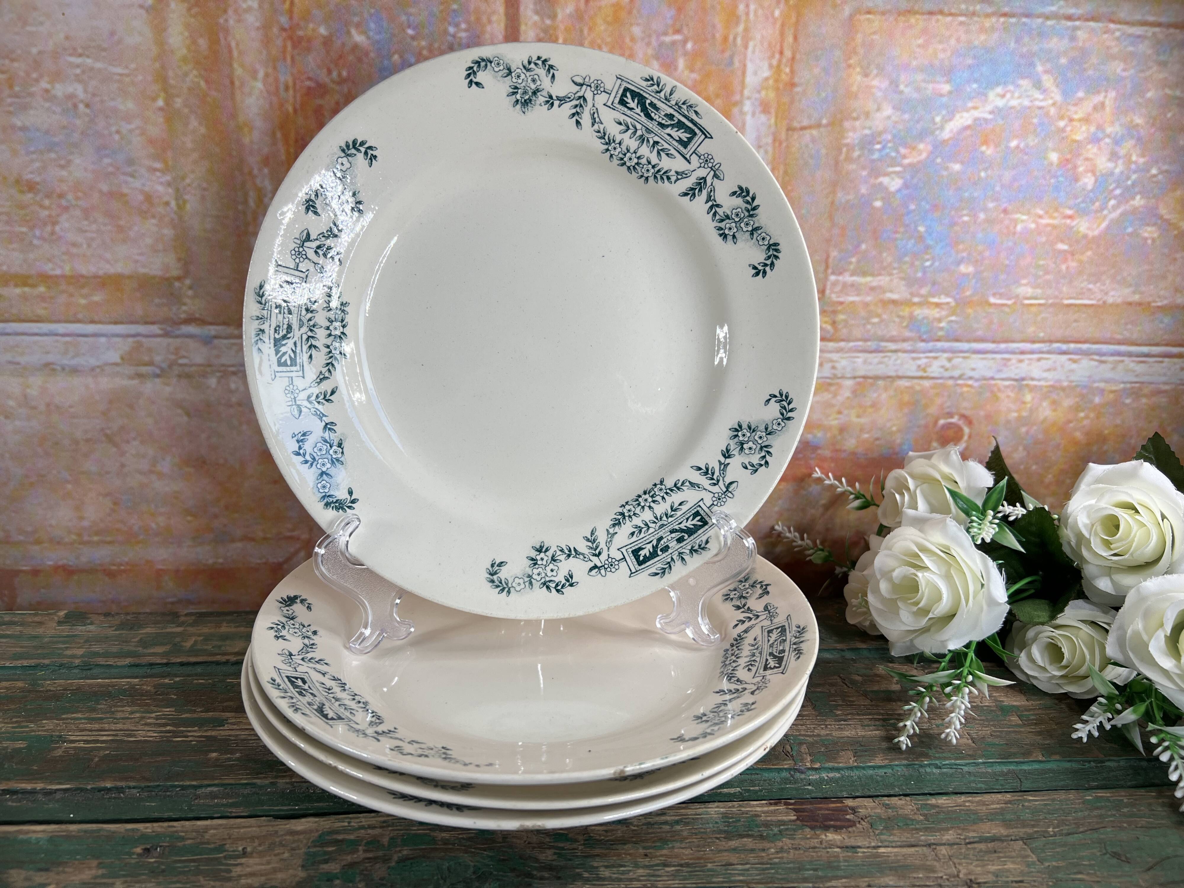 4 Longchamps iron earth flat plates