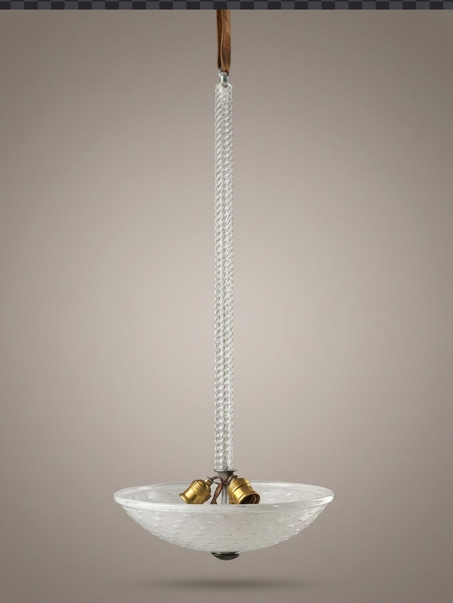 Barovier&Toso pendant. Italy 1940s.