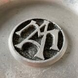 Modernist pocket empty in art deco aluminum era