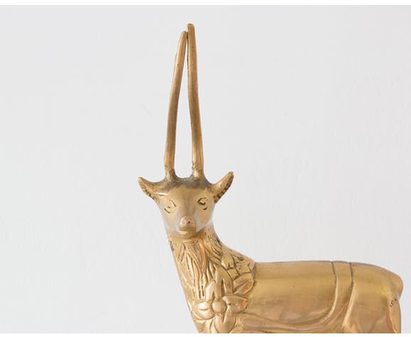 Brass deer