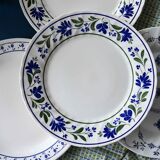 Assiette fleurie